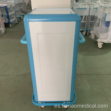 Carro de registro médico desmontable de aleación de aluminio de hospital